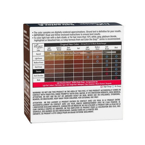Light Mountain, Natural Hair Color And Conditioner Chestnut, Chestnut 4 Oz Light Mountain