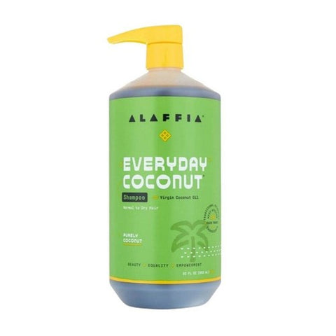 Alaffia, Everyday Shampoo Coconut Purely Coconut, 32 Oz