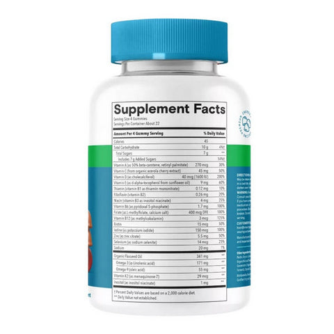 SmartyPants, Organic Men's Complete Multivitamin, 90 Vegetarian Gummies