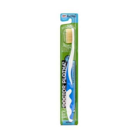 Doctor Plotka's, Mouthwatchers Blue Adult Toothbrush, 0, Soft Blue 1 Each