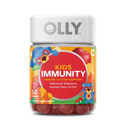 Olly, Kids Immunity, 0, 50 Gummies