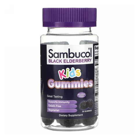 Sambucol, Black Elderberry Kids Gummies, 0, 30 Gummies