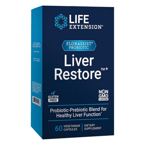 Life Extension, FLORASSIST Liver Restore, 0, 60 Caps