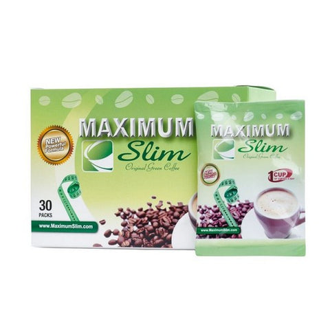 Maximum Slim, Original Green Coffee Powder, 0, 30 Count
