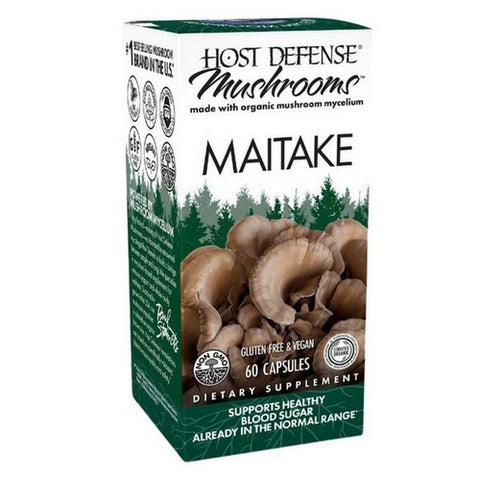 Host Defense, Maitake Capsules, 60 Cap