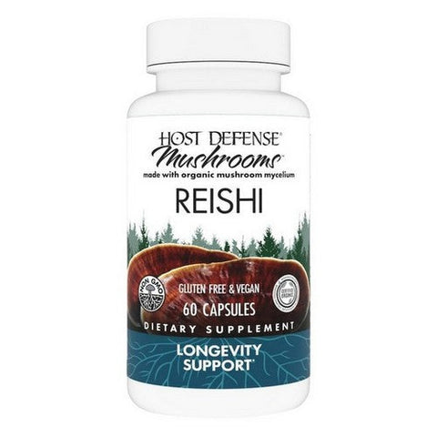 Host Defense, Reishi Capsules, 60 Cap Host Defense