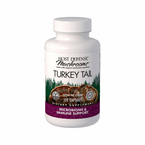Host Defense, Turkey Tail Capsules, 120 Cap