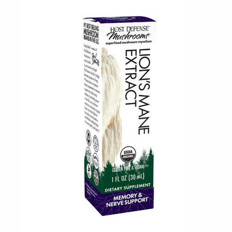 Host Defense, Lion's Mane Extract, 1 Fl Oz