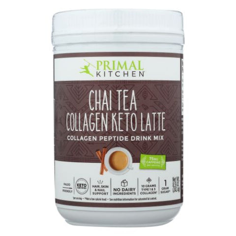 Primal Kitchen, Latte Chai Collagen, 8.55 Oz