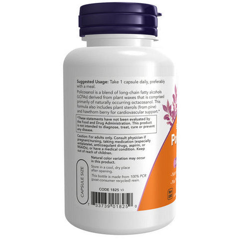 Now Foods, Policosanol Extra Strength, 40 Mg, 90 Veg Caps Now Foods