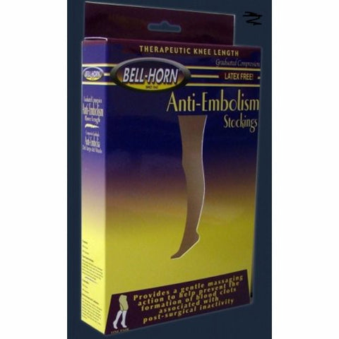 DJO, Anti-embolism Stockings Bell-Horn  Medium Black Closed Toe, 1 Pair