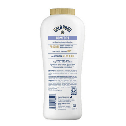 Gold Bond, Body Powder Gold Bond Ultimate  10 oz. Fresh Scent Shaker Bottle Corn Starch / Sodium Bicarbonate /, 10 Oz