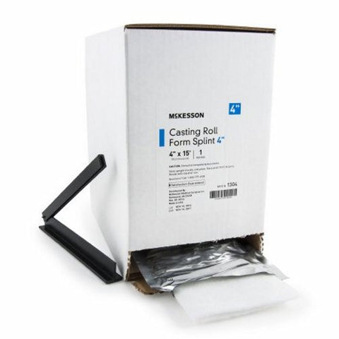 McKesson, Casting Roll Form Splints McKesson 4 Inch X 15 Foot Fiberglass White, Box Of 1