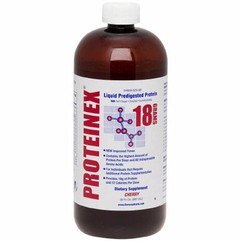 Proteinex, Oral Protein Supplement Proteinex  Cherry Flavor 30 oz. Container Bottle Ready to Use, 30 Oz