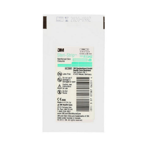 3M, Skin Closure Strip 1/4 X 1-1/2, 50 Strips