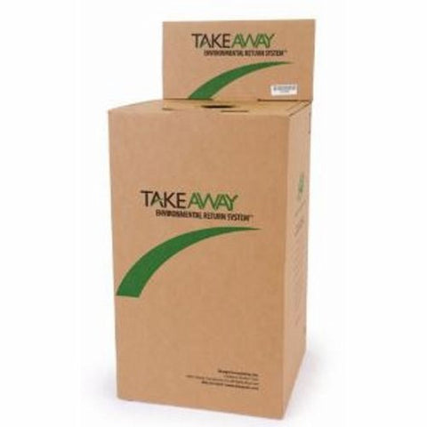 Sharps Compliance, Mailback Sharps Container TakeAway  Recovery System 20 Gallon, Count of 1