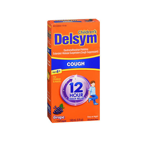 Delsym, Children's Cold and Cough Relief Delsym  30 mg / 5 mL Strength Liquid 5 oz., 1 Each