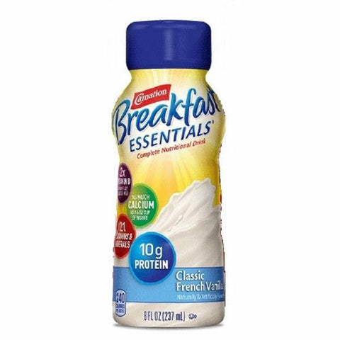 Nestle Healthcare Nutrition, Carnation Breakfast Essentials High Protein French Vanilla, Pack Of 6