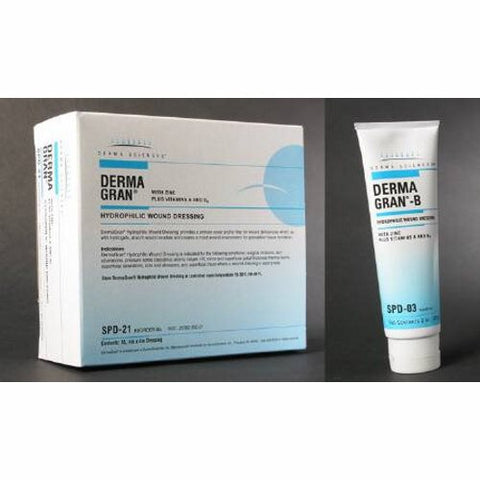 Derma e, Zinc Impregnated Dressing B Square 4 X 4 Inch Sterile, Box Of 15