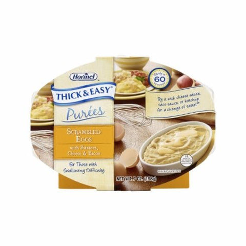 Hormel, Puree Thick & Easy  Purees Container Tray Scrambled Eggs / Potatoes Flavor Ready to Use Puree, Count of 7
