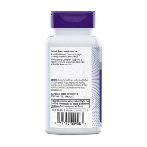 Natrol, Quercetin Complex Immune Health, 500 MG, 50 Caps