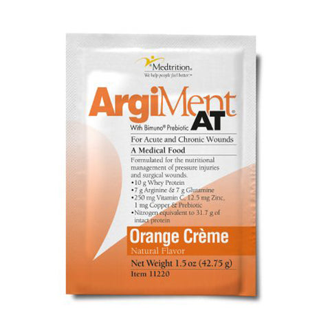 Medtrition, ArgiMent AT Orange Cream Flavor Powder, Count of 60