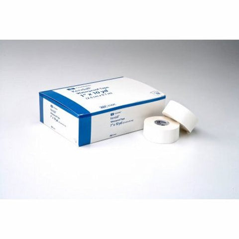 Kendall, Waterproof Medical Tape Kendall White 1 Inch X 10 Yard Cloth, Case Of 12