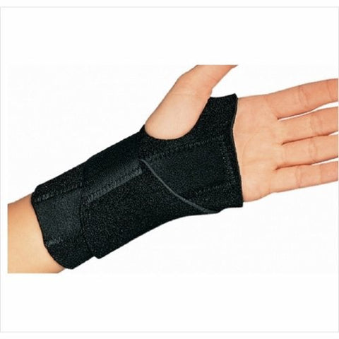 DJO, Wrist Splint LH Black One Size Fits Most, Count of 1