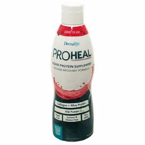 DermaRite, Oral Supplement Cherry Splash Flavor Liquid PRO3000, 30 Oz