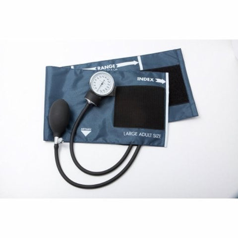 McKesson, Aneroid Sphygmomanometer Unit Large Adult Cuff Nylon Cuff 34 - 50 cm 01-775-12XNGM, Case Of 20