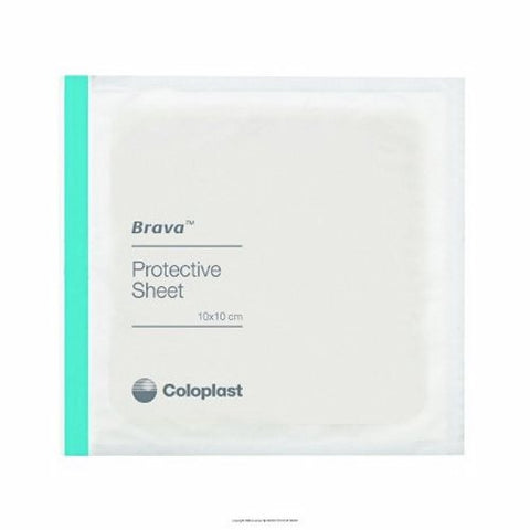 Coloplast, Stoma Skin Protective Sheet Brava 4 X 4 Inch, Box Of 10
