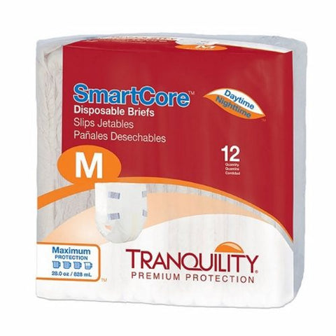Tranquility, Unisex Adult Incontinence Brief, Pack Of 12