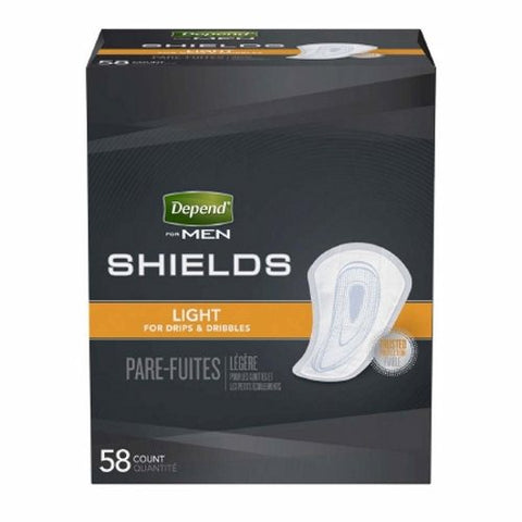 Kimberly Clark, Bladder Control Pad Depend  Guards for Men Light Absorbency Absorb-Loc  Core One Size Fits Most Adul, Case Of 3