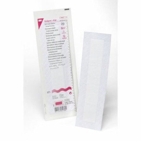 3M, Composite Dressing Medipore 3-1/2 X 13-3/4 Inch Rectangle Sterile Nonwoven Backing, Case Of 4