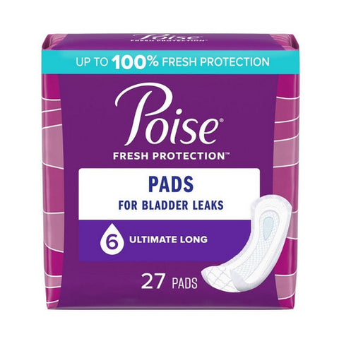 Poise, Bladder Control Pad 15.9 Inch, Case Of 4