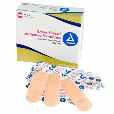 Dynarex, Adhesive Strip, Box Of 100