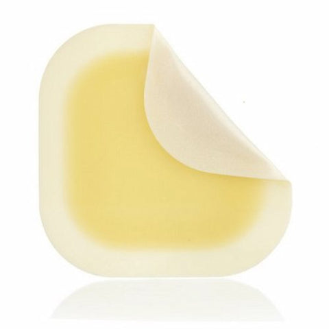 DermaRite, Thin Hydrocolloid Dressing Film Backing 6 X 6 Inch 00312E, Box Of 5