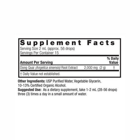Nature's Answer, Dong Quai Low Alcohol, 2000 Mg, 1 Oz Nature's Answer