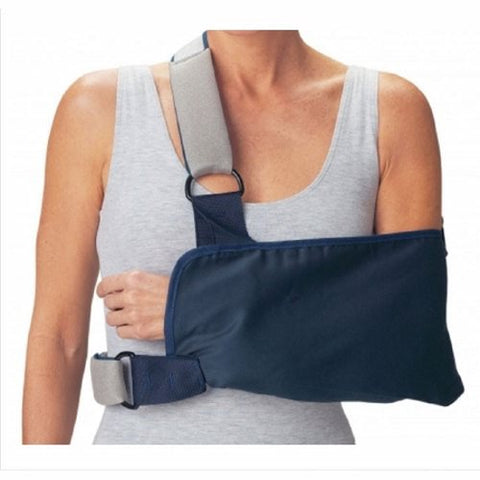 DJO, Shoulder Immobilizer Cinch-Lock Medium Cotton / Poly / Foam Contact Closure Left or Right Arm, Count of 1