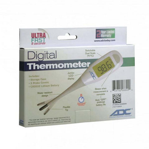 American Diagnostic Corp, Digital Thermometer Adtemp Oral / Rectal / Under Arm Probe Hand-Held, Count of 1