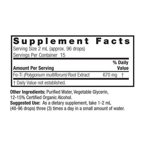 Nature's Answer, Fo-Ti Extract Low Alcohol, 2000 Mg, 1 Oz Nature's Answer