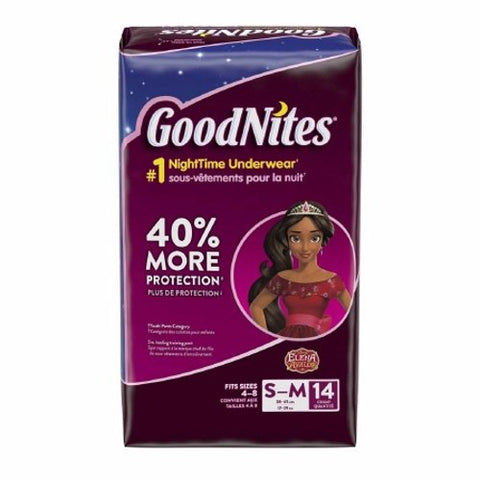 Kimberly Clark, Female Youth Absorbent Underwear, Case Of 4