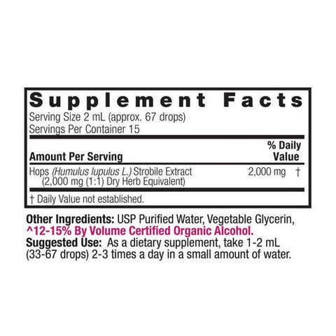 Nature's Answer, Hops Strobile, 1 Oz Nature's Answer