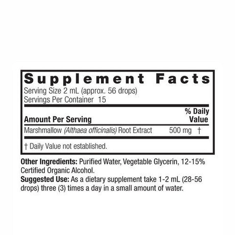 Nature's Answer, Marshmallow Root Low Alcohol, 2000 Mg, 1 Oz Nature's Answer