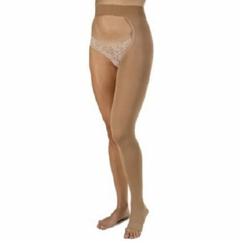 Jobst, Compression Stocking Chap Style Left Medium Beige Open Toe 114673, 1 Pair