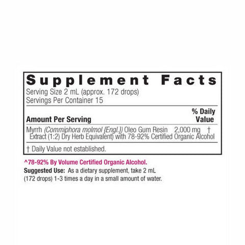 Nature's Answer, Myrrh Gum, 2000 Mg, 1 Oz Nature's Answer