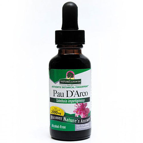 Nature's Answer, Pau Darco, Alcohol Free Extract 1 FL Oz