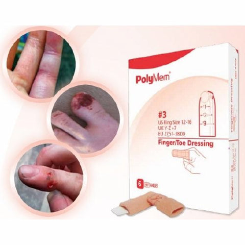 Polymem, Adhesive Dressing, Case Of 5