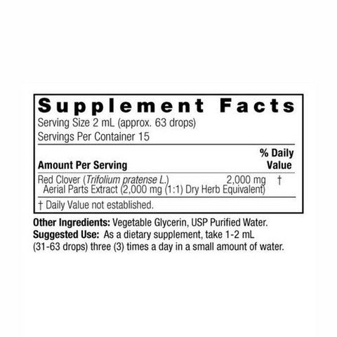 Nature's Answer, Red Clover Alcohol Free, 2000 Mg, 1 Oz Nature's Answer