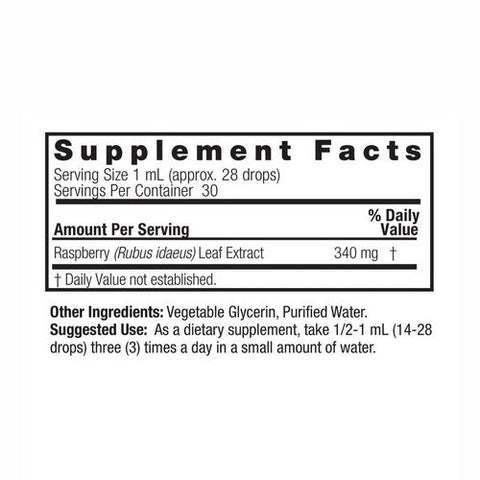 Nature's Answer, Raspberry Alcohol Free, 1000 Mg, 1 Oz Nature's Answer
